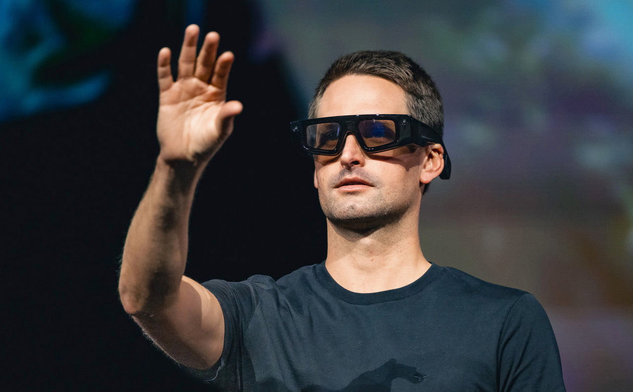 Snaps VD Evan Spiegel