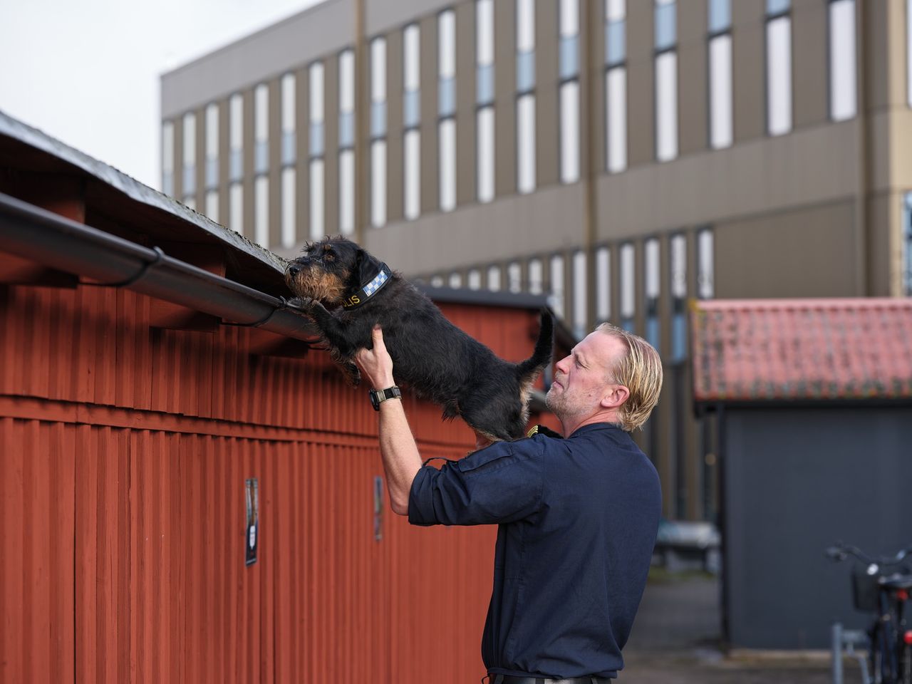 Ivan tillsammans med sin förare Fredrik Lindqvist