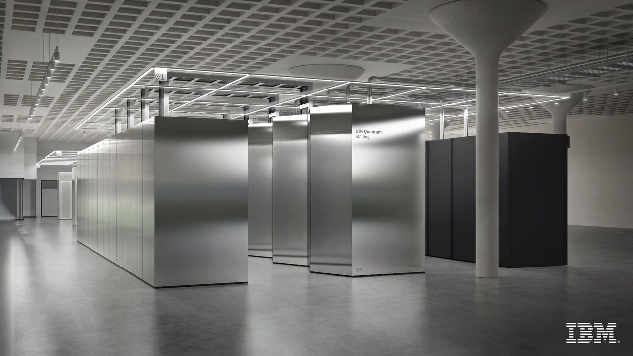 Rendering av IBM Quantum Starling